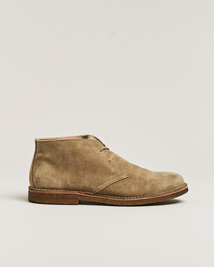 Hombres | Astorflex Greenflex Desert Boot Stone Suede | Pre-owned | Astorflex Greenflex Desert Boot Stone Suede