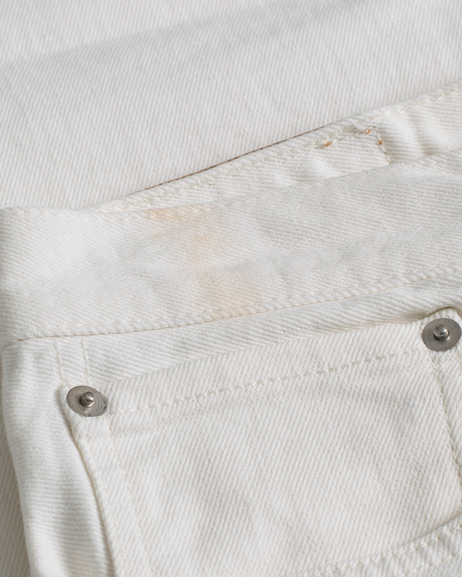 Hombres | Jeanerica TM005 Tapered Jeans Natural White | Pre-owned | Jeanerica TM005 Tapered Jeans Natural White