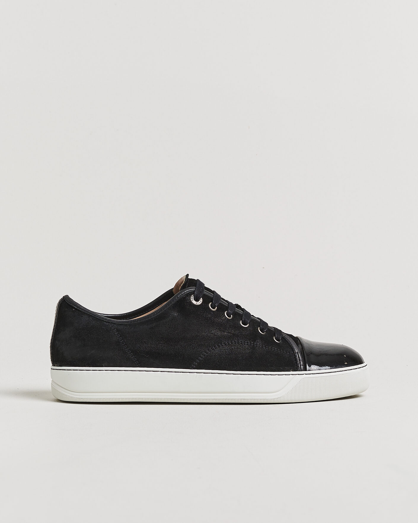 Hombres | Pre-owned Zapatos | Pre-owned | LanvinDBB1 Patent Cap Toe SneakerBlackUK9 - EU43