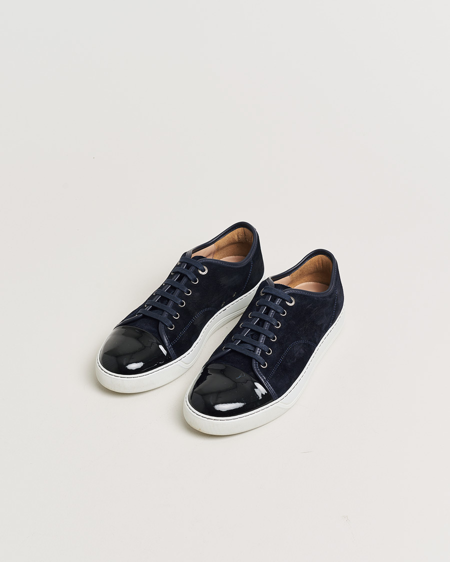 Hombres | Pre-owned Zapatos | Pre-owned | LanvinDBB1 Patent Cap Toe SneakerNavyUK8 - EU42
