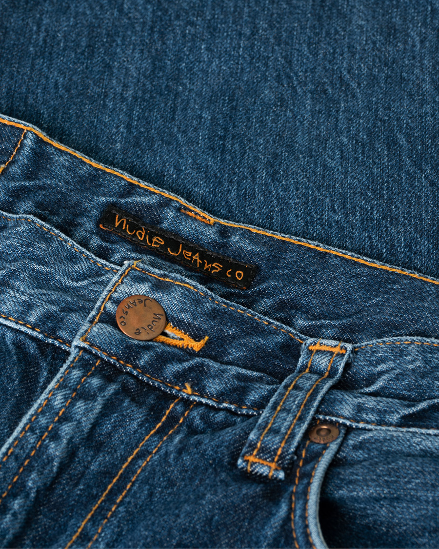 Hombres | Vaqueros | Pre-owned | Nudie Jeans Gritty Jackson Dark Space