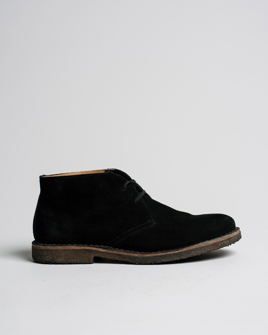 Hombres | Astorflex Greenflex Desert Boot Black Suede 44 | Pre-owned | Astorflex Greenflex Desert Boot Black Suede 44