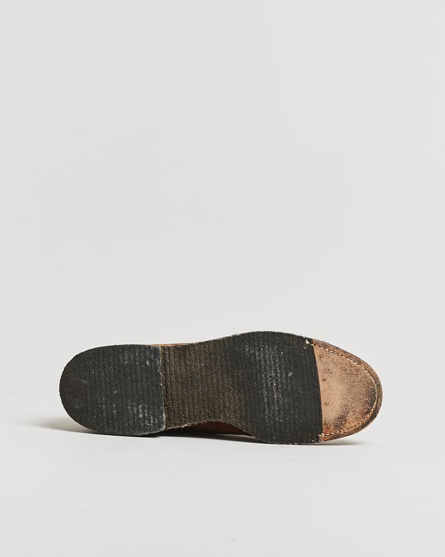 Hombres | Pre-owned Zapatos | Pre-owned | Alden 46054H Plain Toe Boot Snuff Suede US8 - EU41,5