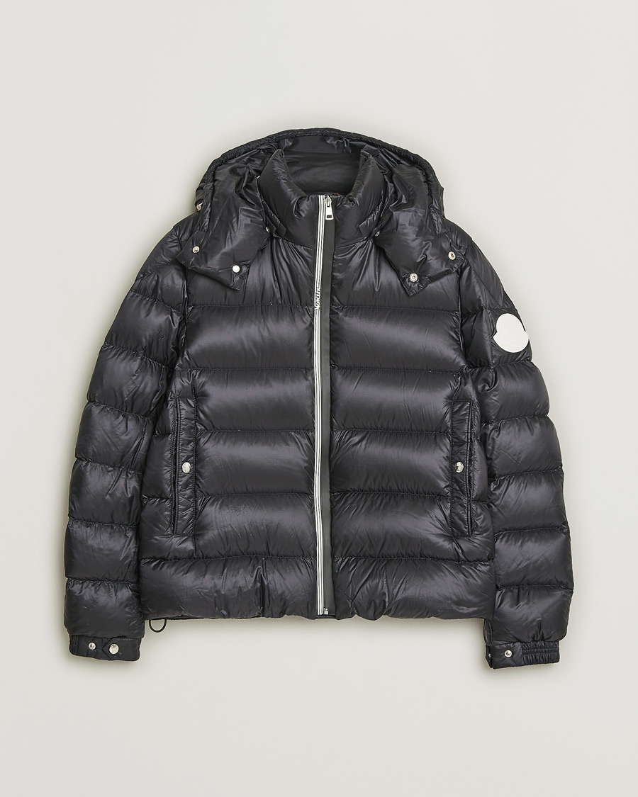 Hombres | Abrigos y chaquetas | Pre-owned | Moncler Arves Down Hooded Jacket Black