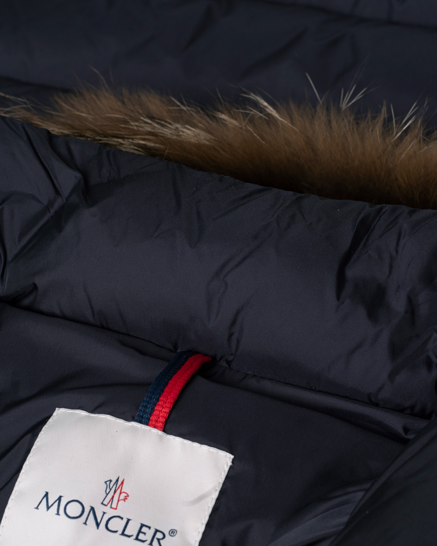 Hombres | Abrigos y chaquetas | Pre-owned | Moncler Cluny Down Parka Navy