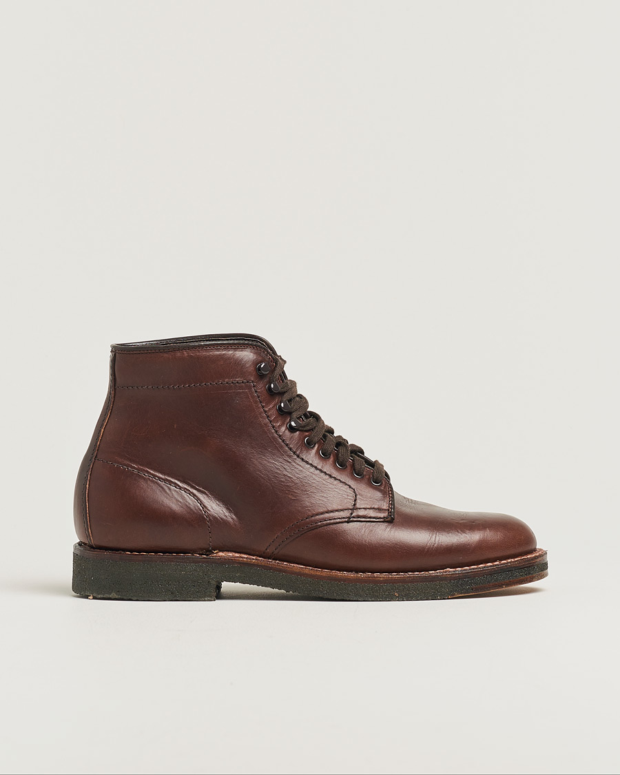 Hombres | Alden N6808 Boot Dark Brown Calf US7,5 - EU41 | Pre-owned | Alden N6808 Boot Dark Brown Calf US7,5 - EU41