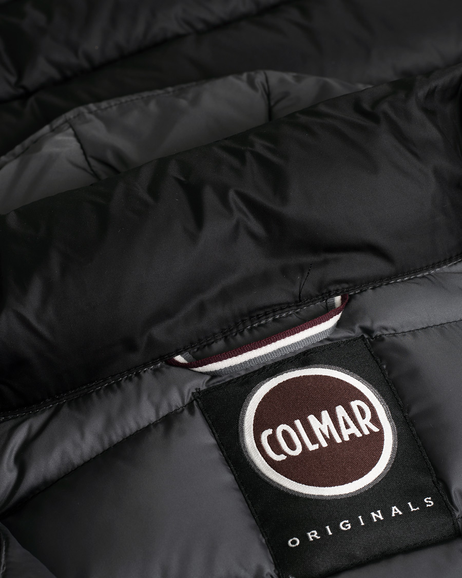 Hombres | Abrigos y chaquetas | Pre-owned | Colmar Concrete Down Detachable Hooded Jacket Black