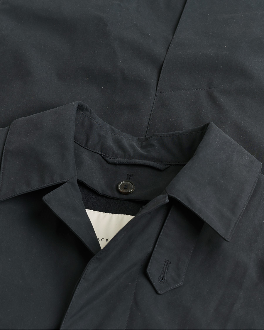 Hombres | Pre-owned Chaquetas | Pre-owned | Mackintosh Water Repellent Car Coat Navy UK40 - EU50