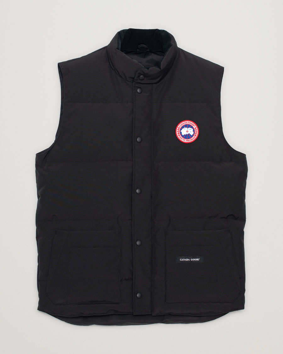Hombres | Abrigos y chaquetas | Pre-owned | Canada Goose Freestyle Vest Black
