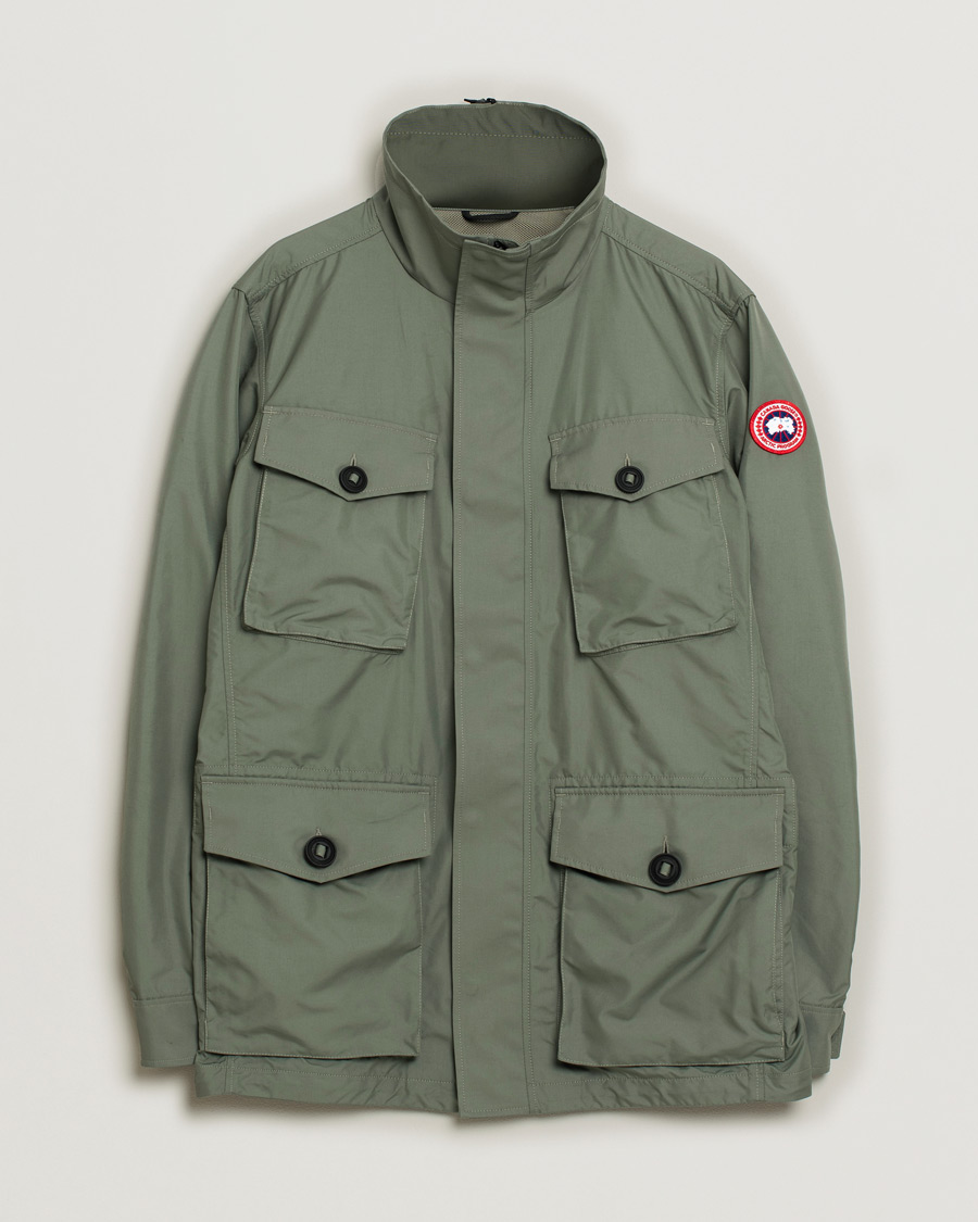 Hombres | Canada Goose Stanhope Jacket Sagebrush | Pre-owned | Canada Goose Stanhope Jacket Sagebrush
