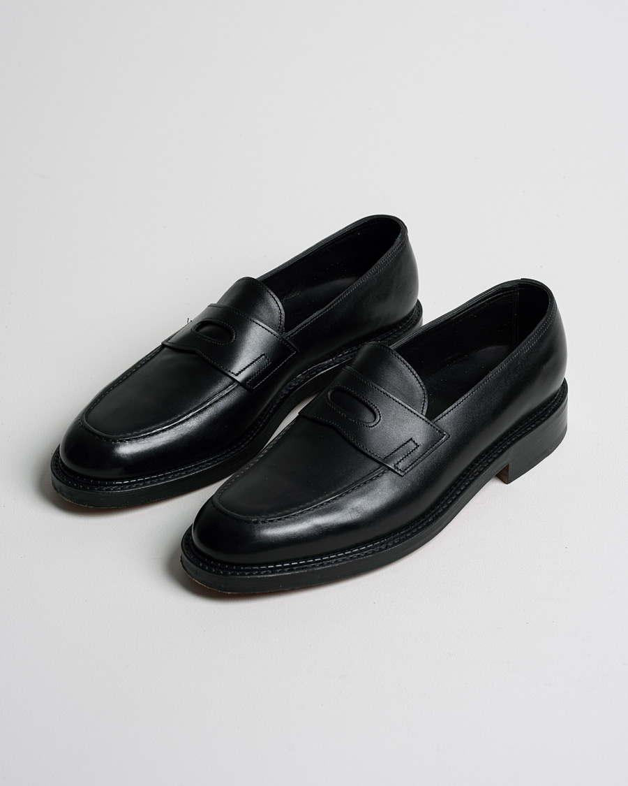 Hombres | John Lobb Lopez New Standard Penny Loafer Black Calf UK8,5 - EU42,5 | Pre-owned | John Lobb Lopez New Standard Penny Loafer Black Calf UK8,5 - EU42,5