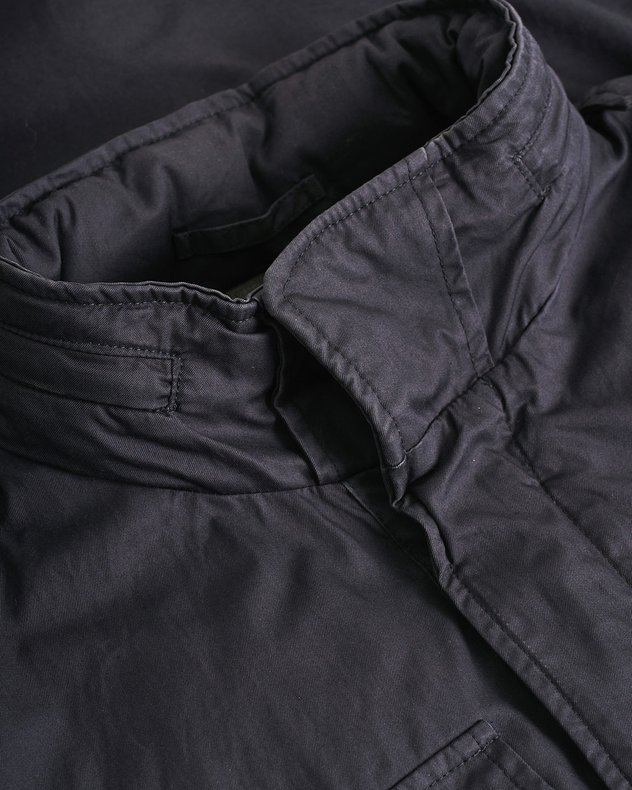 Hombres | Abrigos y chaquetas | Pre-owned | Herno Cotton Field Jacket Navy