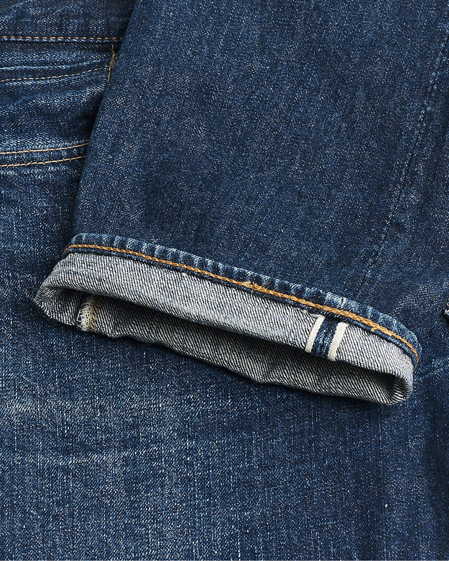 Hombres | Pre-owned Vaqueros | Pre-owned | orSlow Tapered Fit 107 Selvedge Jeans One Wash 2 - S