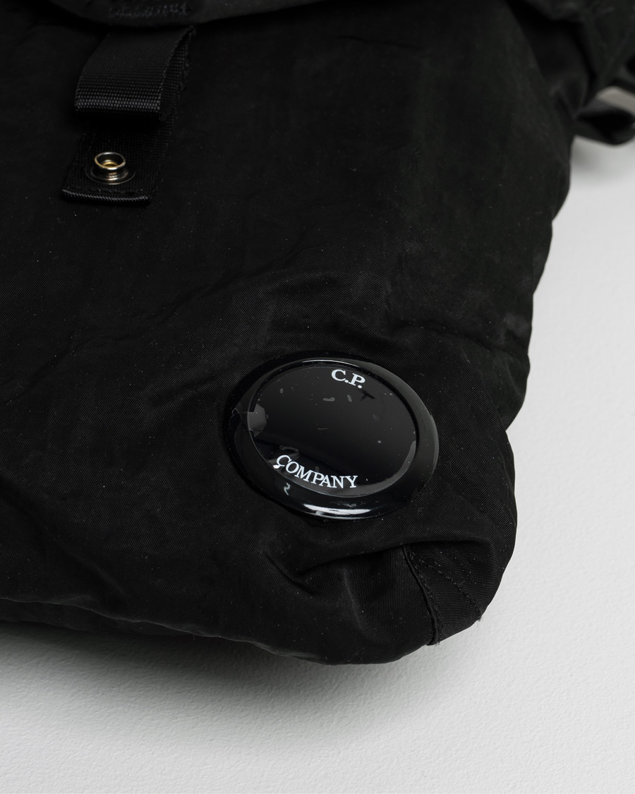 Hombres | C.P. Company Nylon B Shoulder Bag Black | Pre-owned | C.P. Company Nylon B Shoulder Bag Black