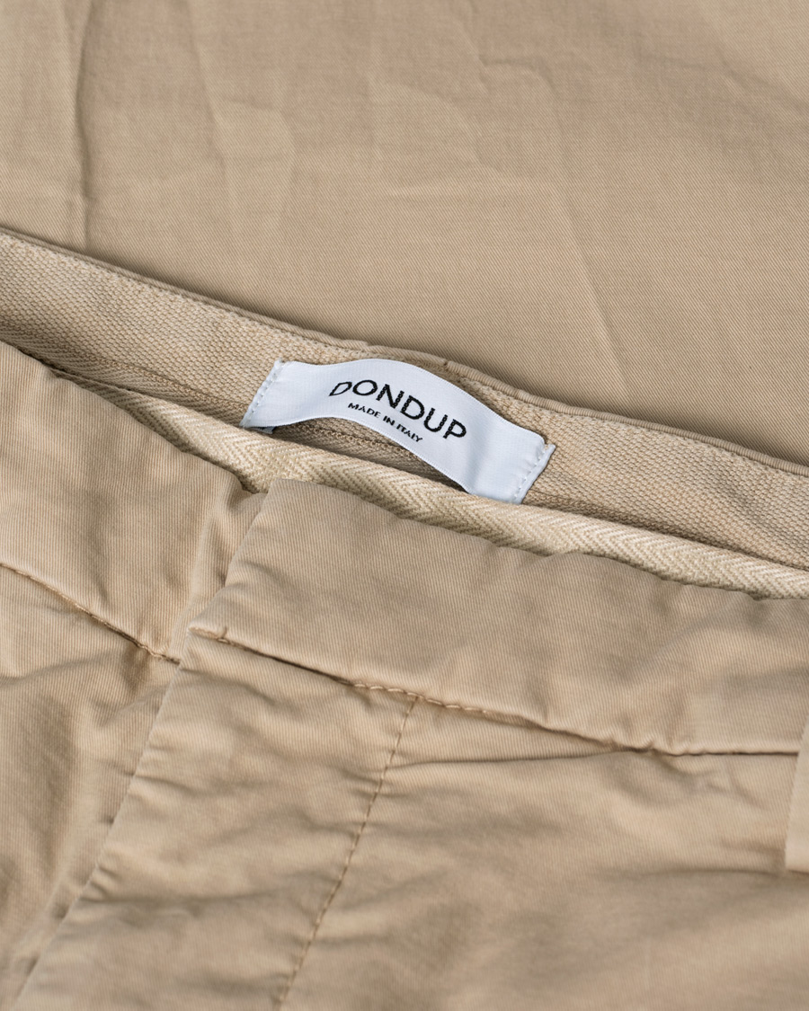 Hombres | Pantalones | Pre-owned | Dondup Gaubert Chinos Sand W33