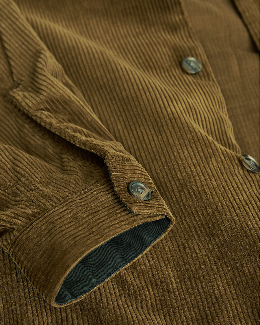 Hombres | Camisas | Pre-owned | Camoshita Unlined Manchester Shirt Blouson Green M