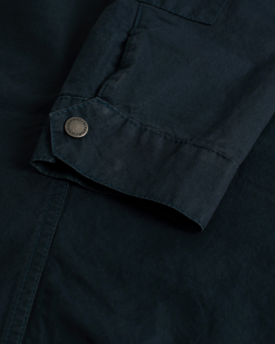 Hombres | Abrigos y chaquetas | Pre-owned | Barbour International Summer Wash Duke Casual Jacket Navy