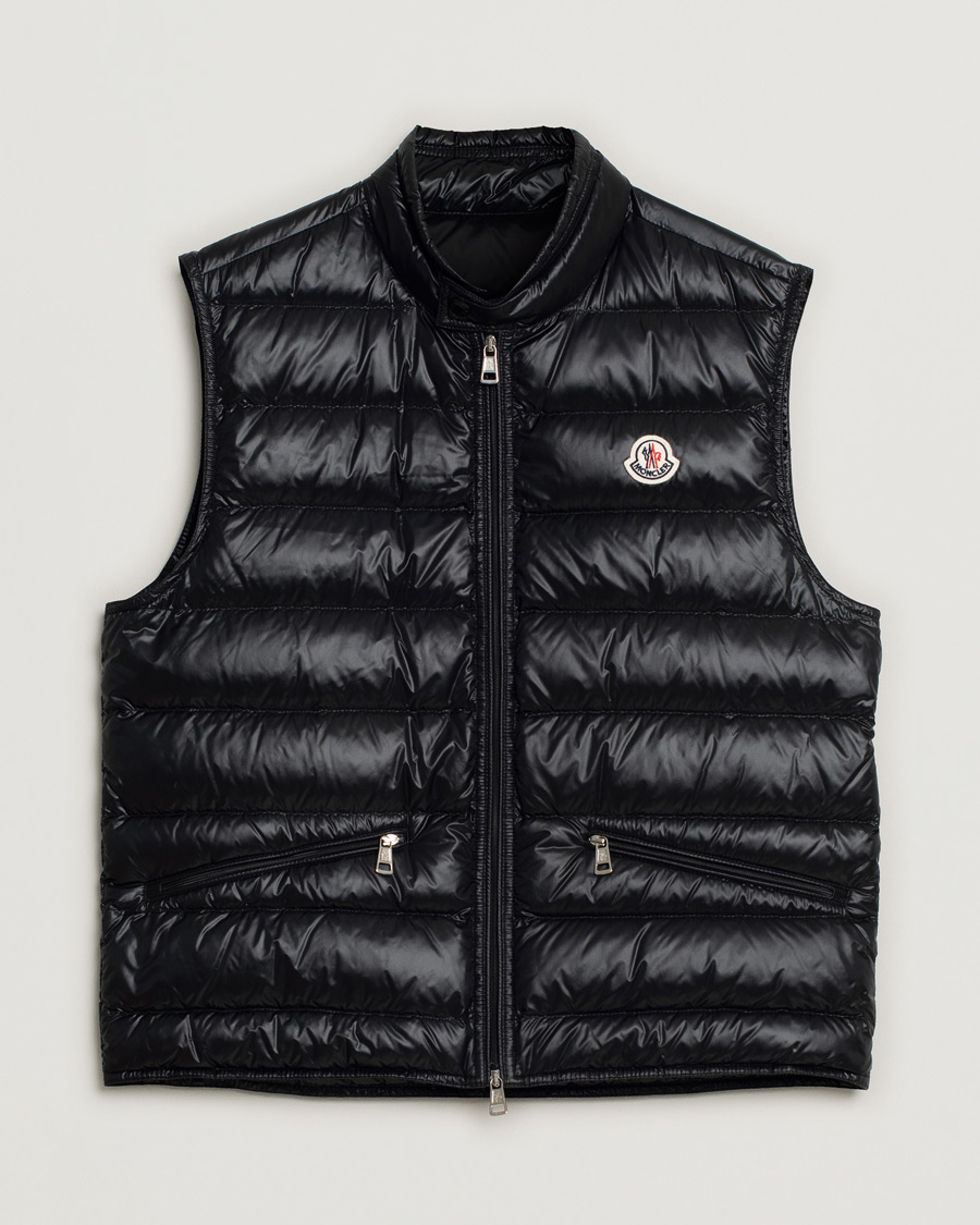 Hombres | Abrigos y chaquetas | Pre-owned | Moncler Gui Vest Black