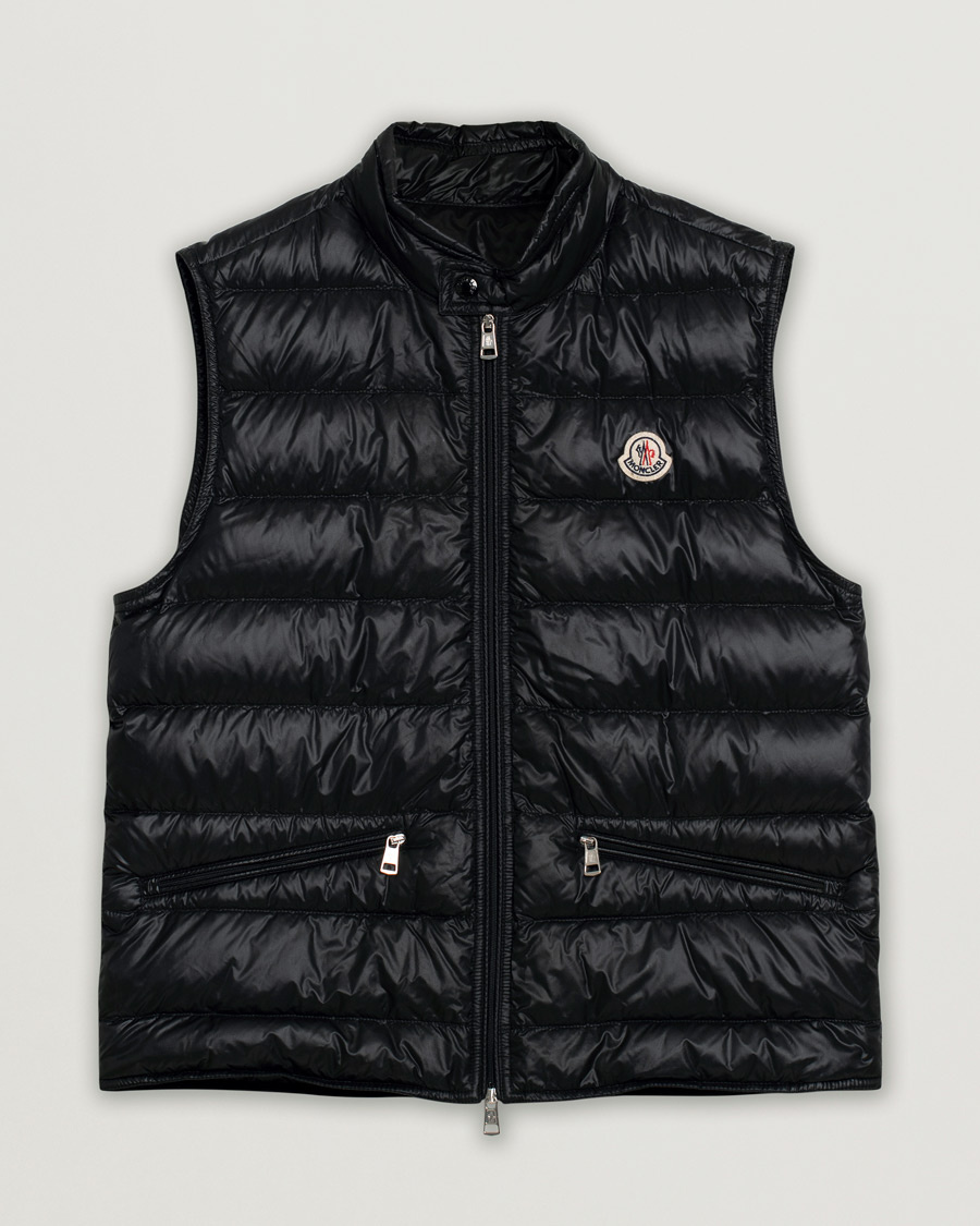 Hombres | Abrigos y chaquetas | Pre-owned | Moncler Gui Vest Black