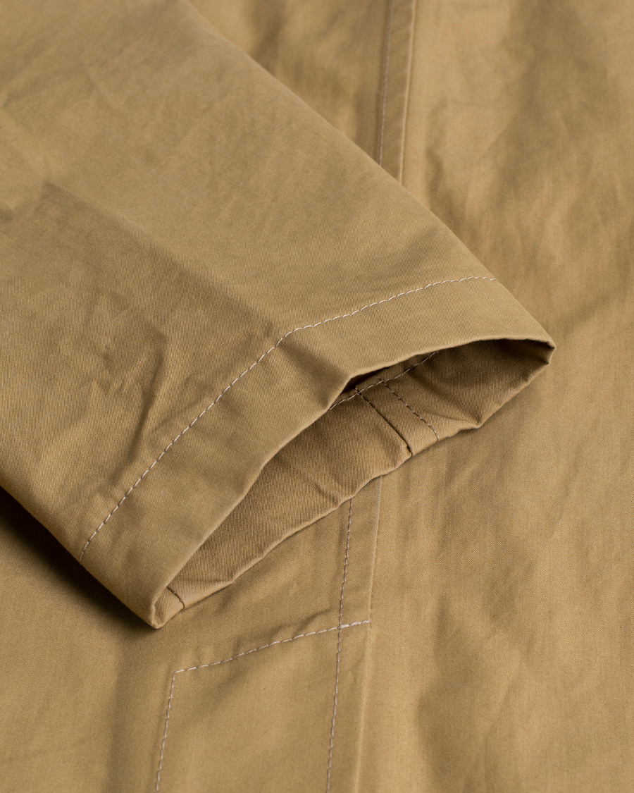 Hombres | Abrigos y chaquetas | Pre-owned | Private White V.C. Unlined Cotton Ventile Mac Coat 3.0 Mustard