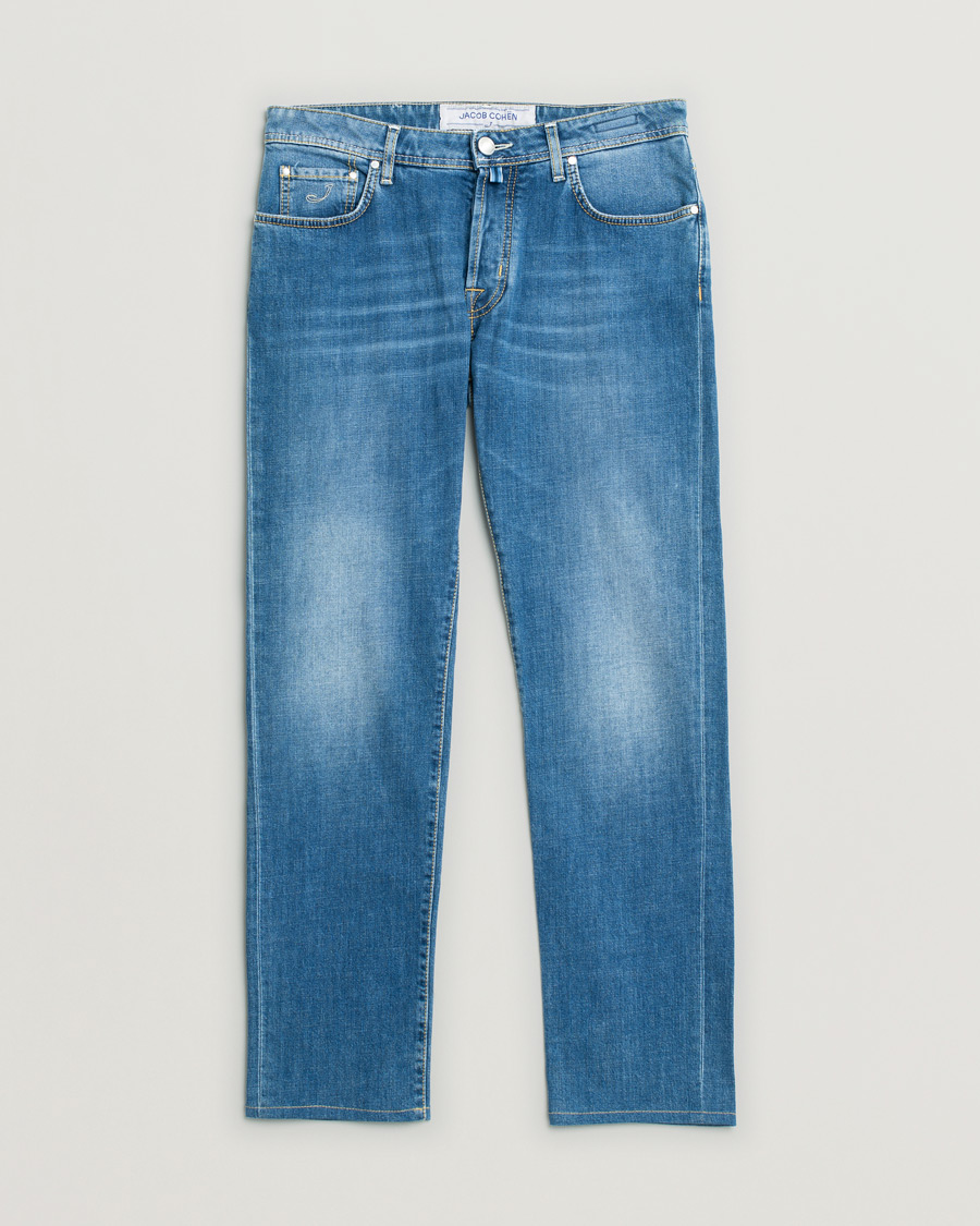 Hombres | Vaqueros | Pre-owned | Jacob Cohën 688 Slim Fit Jeans Light Blue