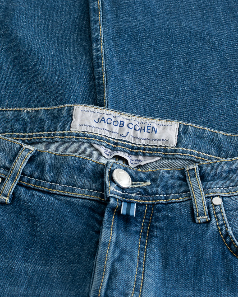 Hombres | Vaqueros | Pre-owned | Jacob Cohën 688 Slim Fit Jeans Light Blue