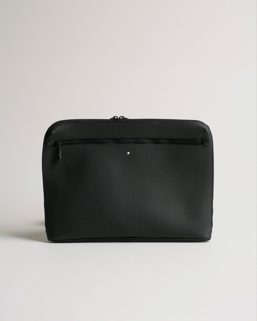 Hombres | Montblanc Extreme 2.0 Reporter Bag Black | Pre-owned | Montblanc Extreme 2.0 Reporter Bag Black