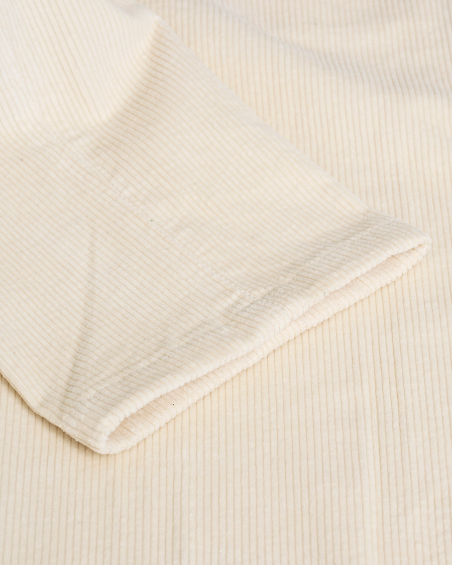 Hombres | Pantalones | Pre-owned | Altea Slim Fit Corduroy Trousers Ivory S