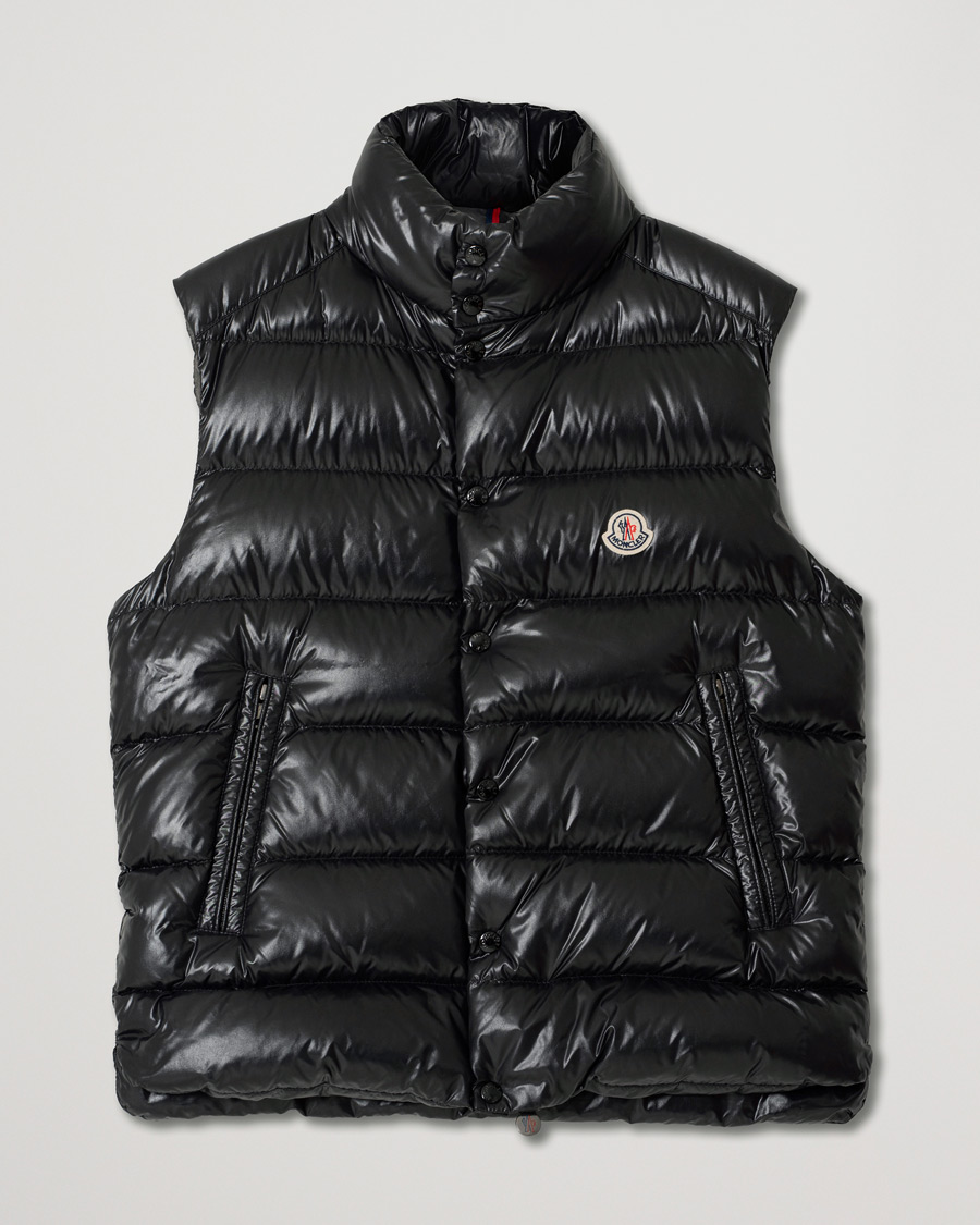 Hombres | Abrigos y chaquetas | Pre-owned | Moncler Tibb Down Vest Black