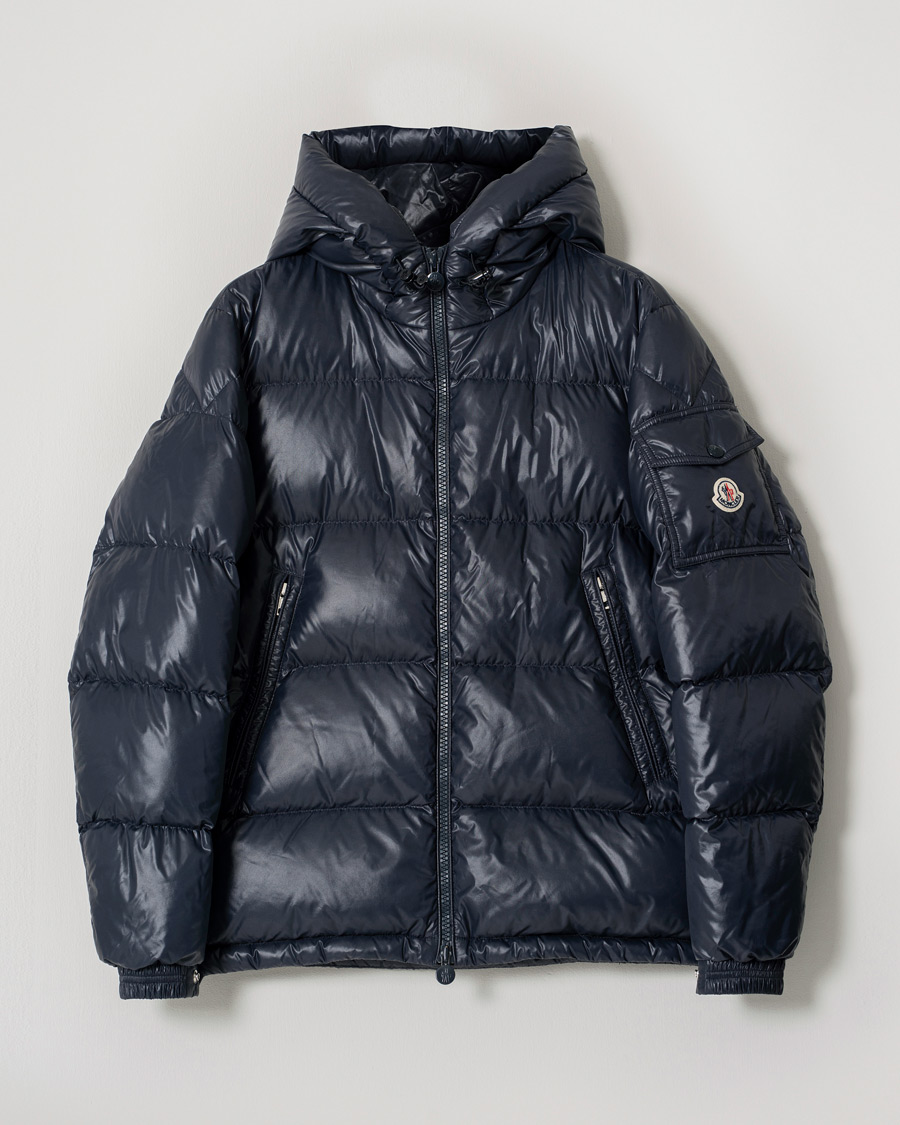 Hombres | Abrigos y chaquetas | Pre-owned | Moncler Ecrins Gloss Down Jacket Navy
