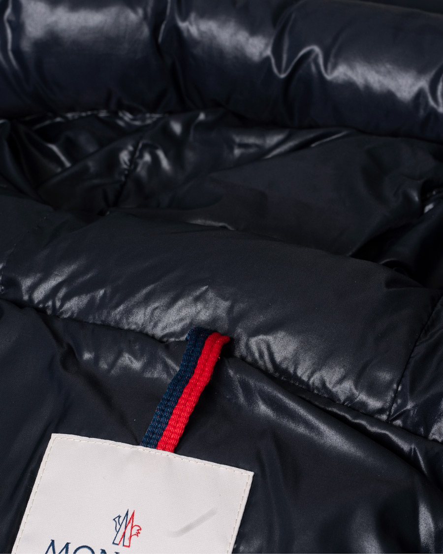 Hombres | Abrigos y chaquetas | Pre-owned | Moncler Ecrins Gloss Down Jacket Navy