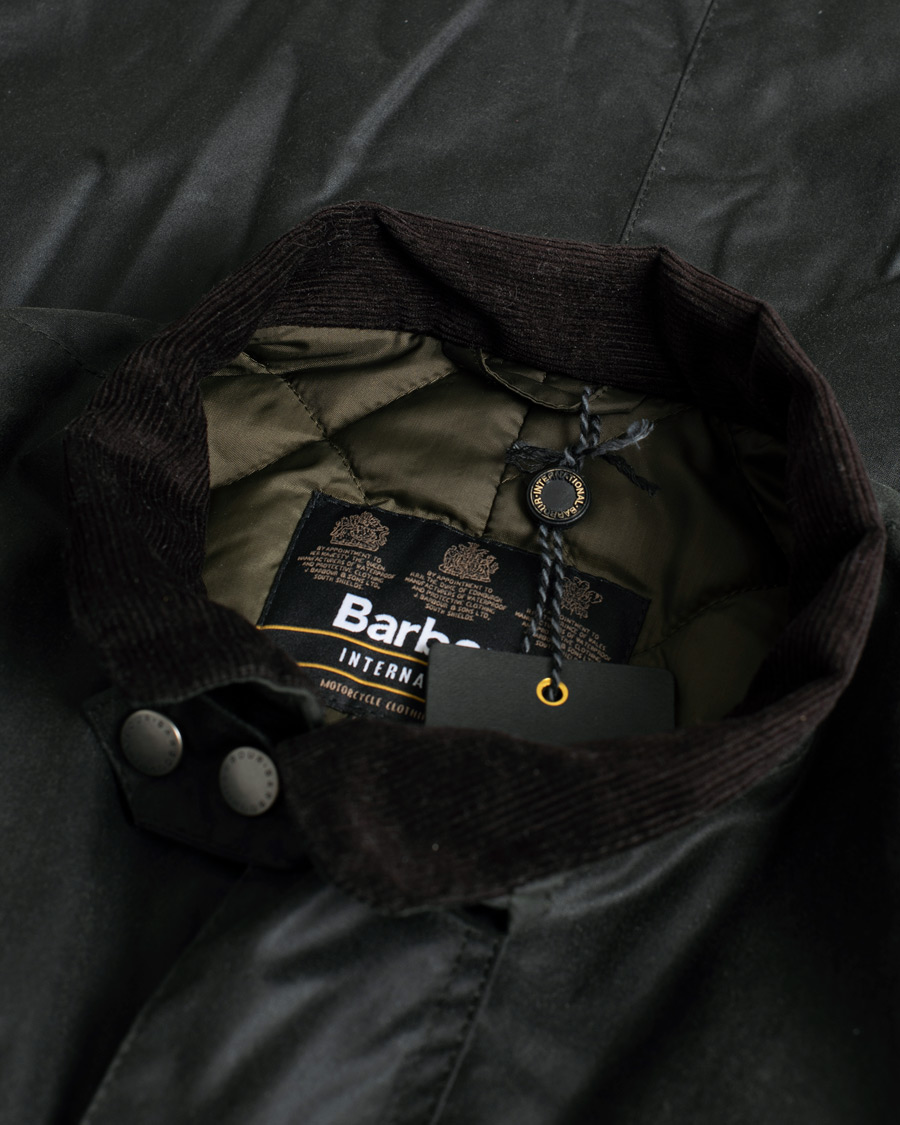 Hombres | Abrigos y chaquetas | Pre-owned | Barbour International Duke Jacket Sage