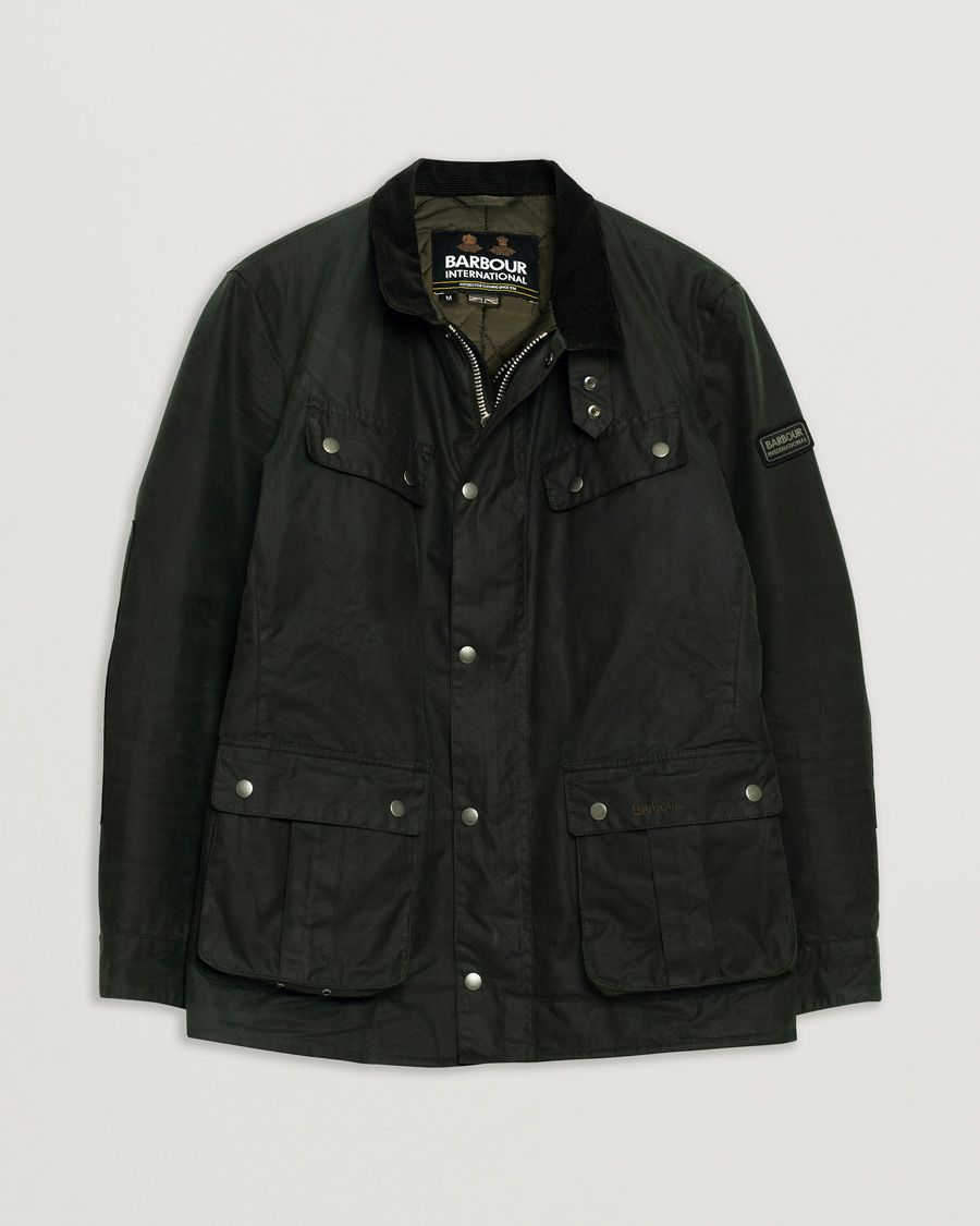 Hombres | Abrigos y chaquetas | Pre-owned | Barbour International Duke Jacket Sage
