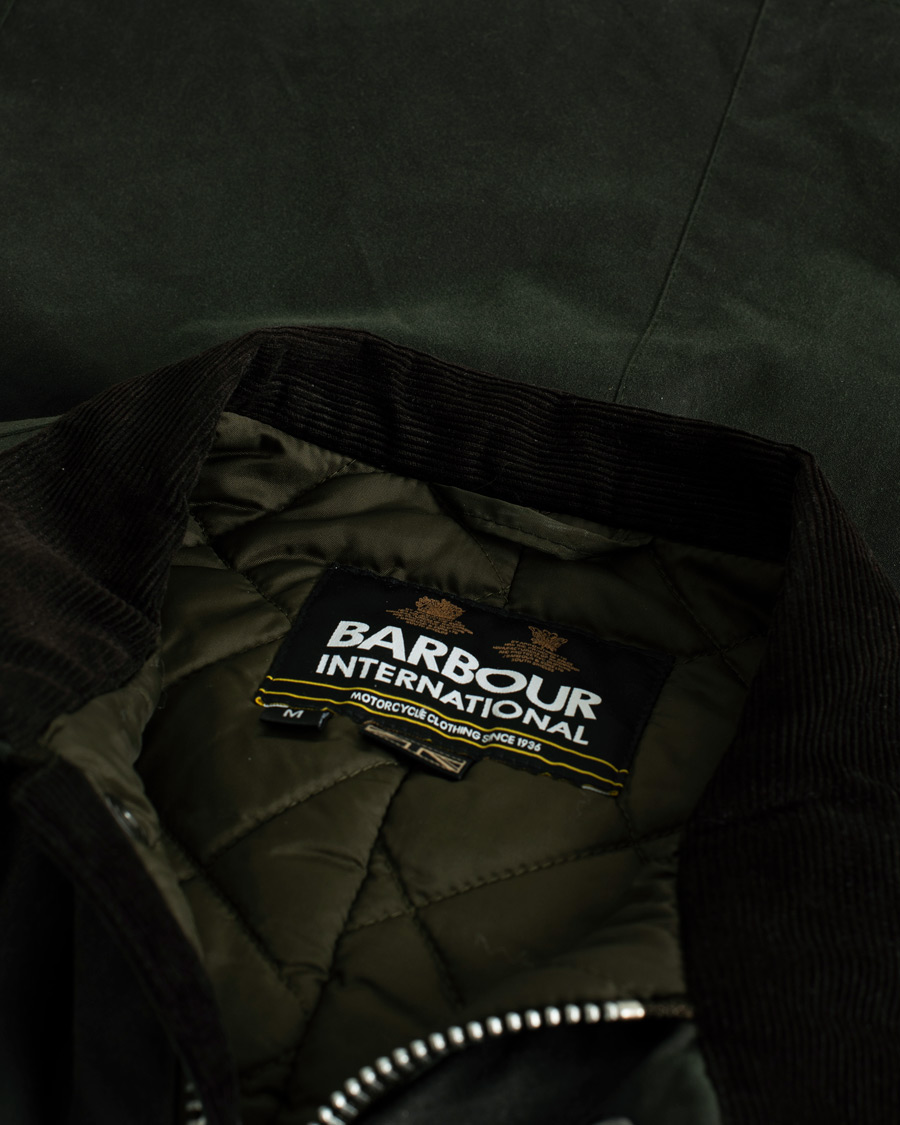 Hombres | Abrigos y chaquetas | Pre-owned | Barbour International Duke Jacket Sage
