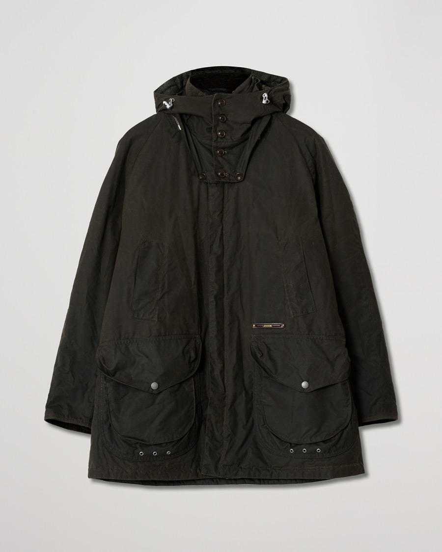 Hombres | Abrigos y chaquetas | Pre-owned | Barbour Gold Standard Supa Beaufort Wax Jacket Sage