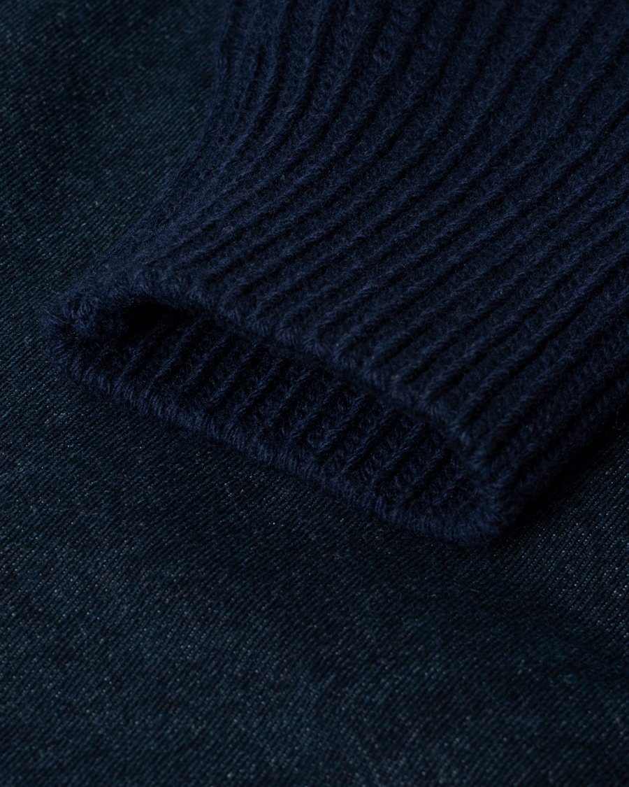 Hombres | Abrigos y chaquetas | Pre-owned | Dondup Denim Hybrid Jacket Dark Indigo 50