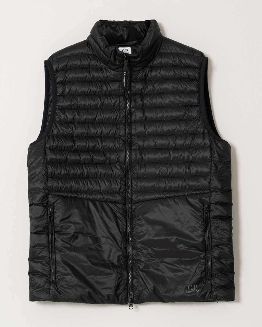 Hombres | Abrigos y chaquetas | Pre-owned | C.P. Company D.D. Shell Down Vest Black 52