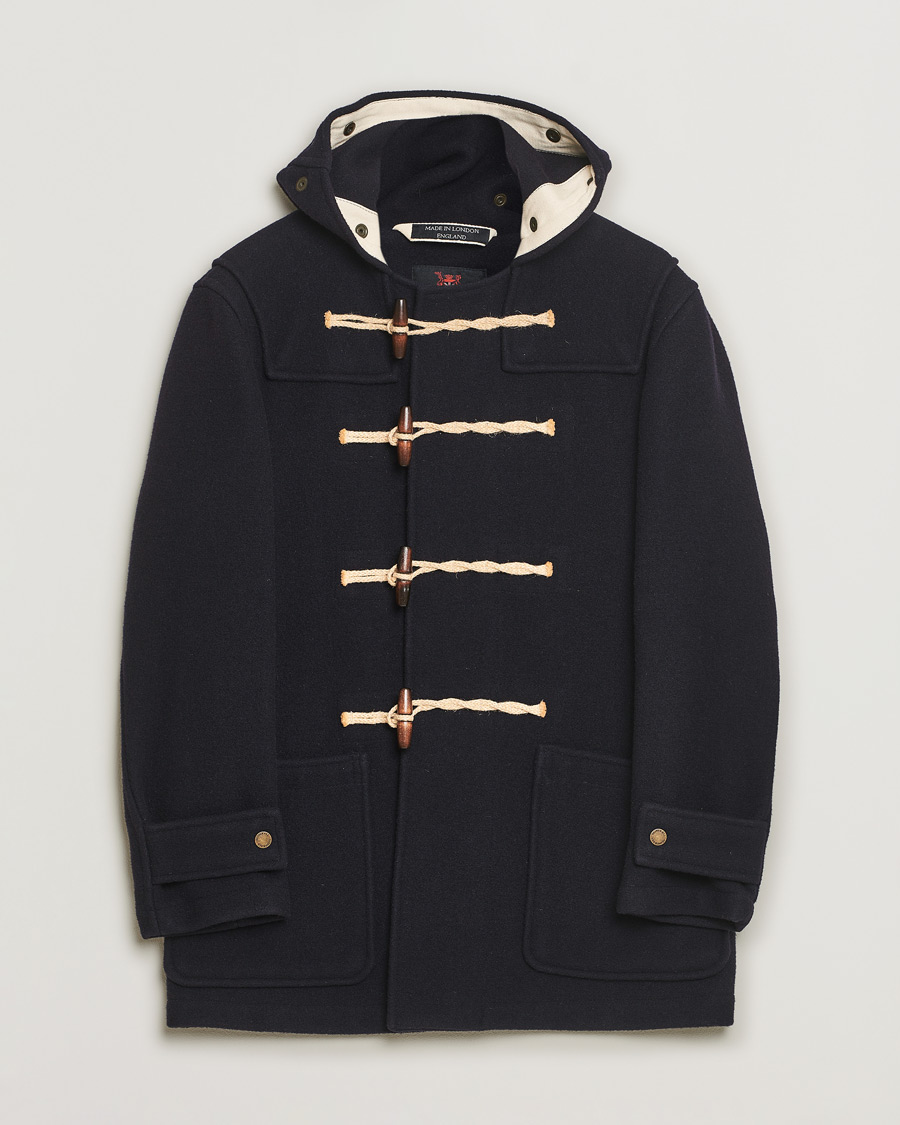 Hombres | Abrigos y chaquetas | Pre-owned | Gloverall Monty Original Duffle Coat Navy 38/48