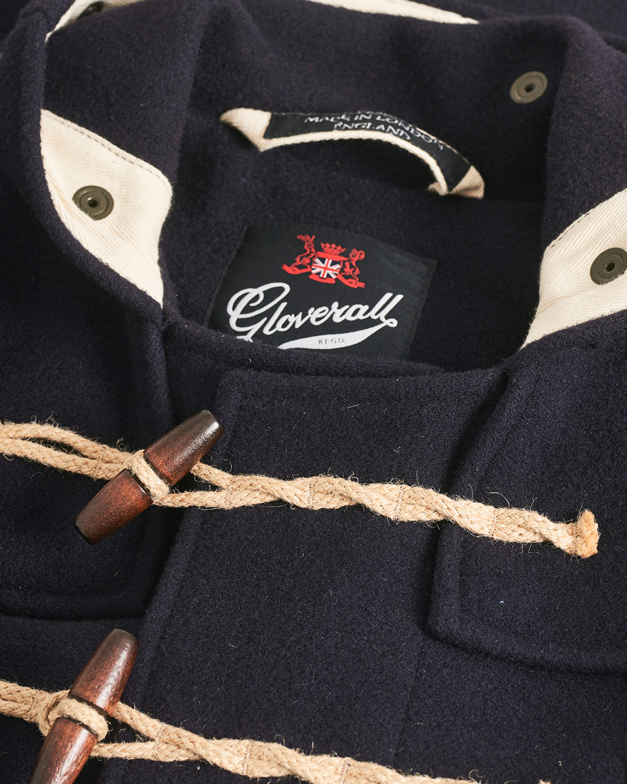 Hombres | Abrigos y chaquetas | Pre-owned | Gloverall Monty Original Duffle Coat Navy 38/48