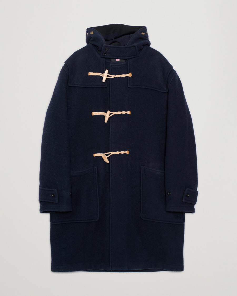 Hombres | Abrigos y chaquetas | Pre-owned | Gloverall 575 Monty Original Duffle Coat Navy