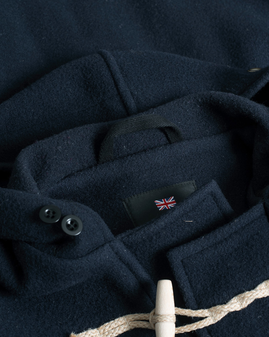 Hombres | Abrigos y chaquetas | Pre-owned | Gloverall 575 Monty Original Duffle Coat Navy