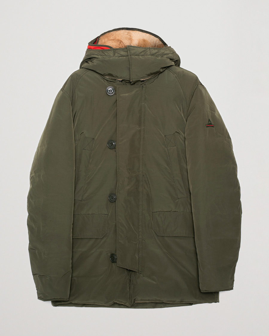 Hombres | Abrigos y chaquetas | Pre-owned | Holubar M289 Boulder Cotton Parka Military Olive