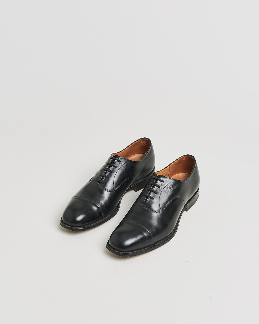 Hombres | Pre-owned Zapatos cosidos a mano | Pre-owned | Church's Consul Calf Leather Oxford Black UK9,5 - EU43,5