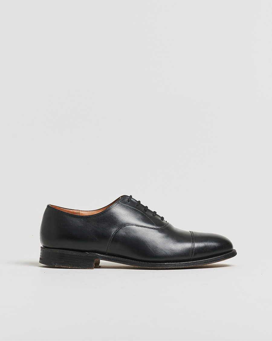 Hombres | Pre-owned Zapatos cosidos a mano | Pre-owned | Church's Consul Calf Leather Oxford Black UK9,5 - EU43,5
