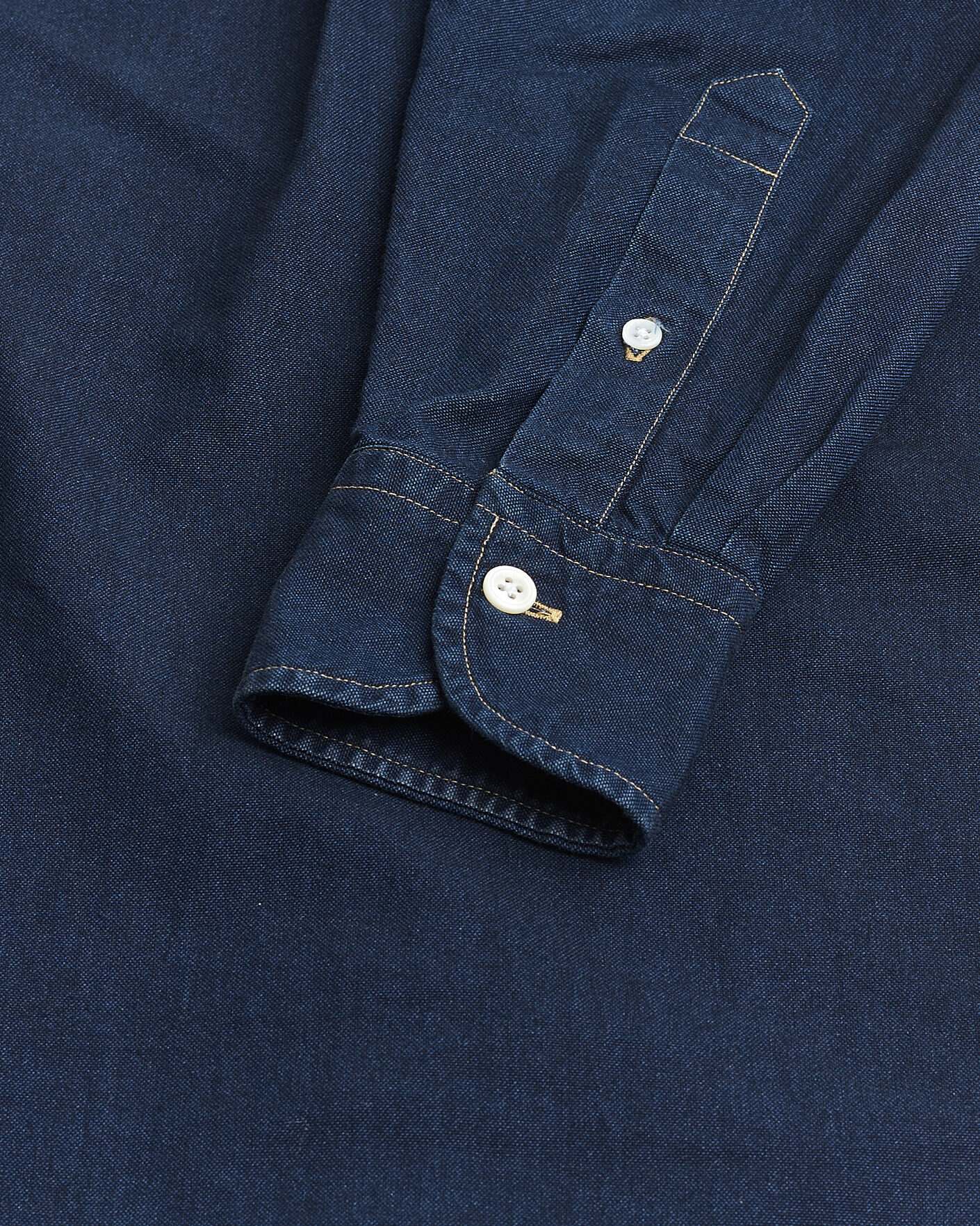 Hombres | Pre-owned Camisas | Pre-owned | Drake's The American Flap B.O Oxford Shirt Navy 15,5(39 - M)