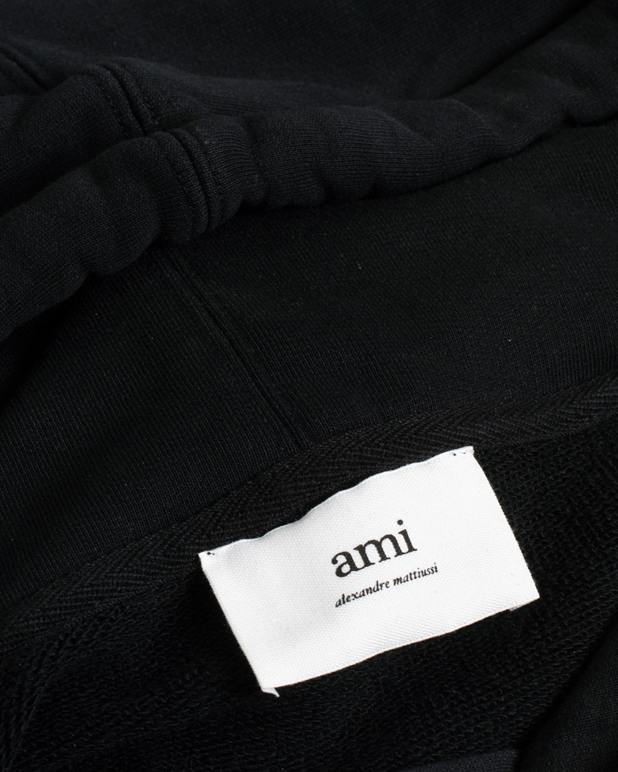 Hombres | Jerséis y prendas de punto | Pre-owned | AMI Oversize Logo Hoodie Hoodie
