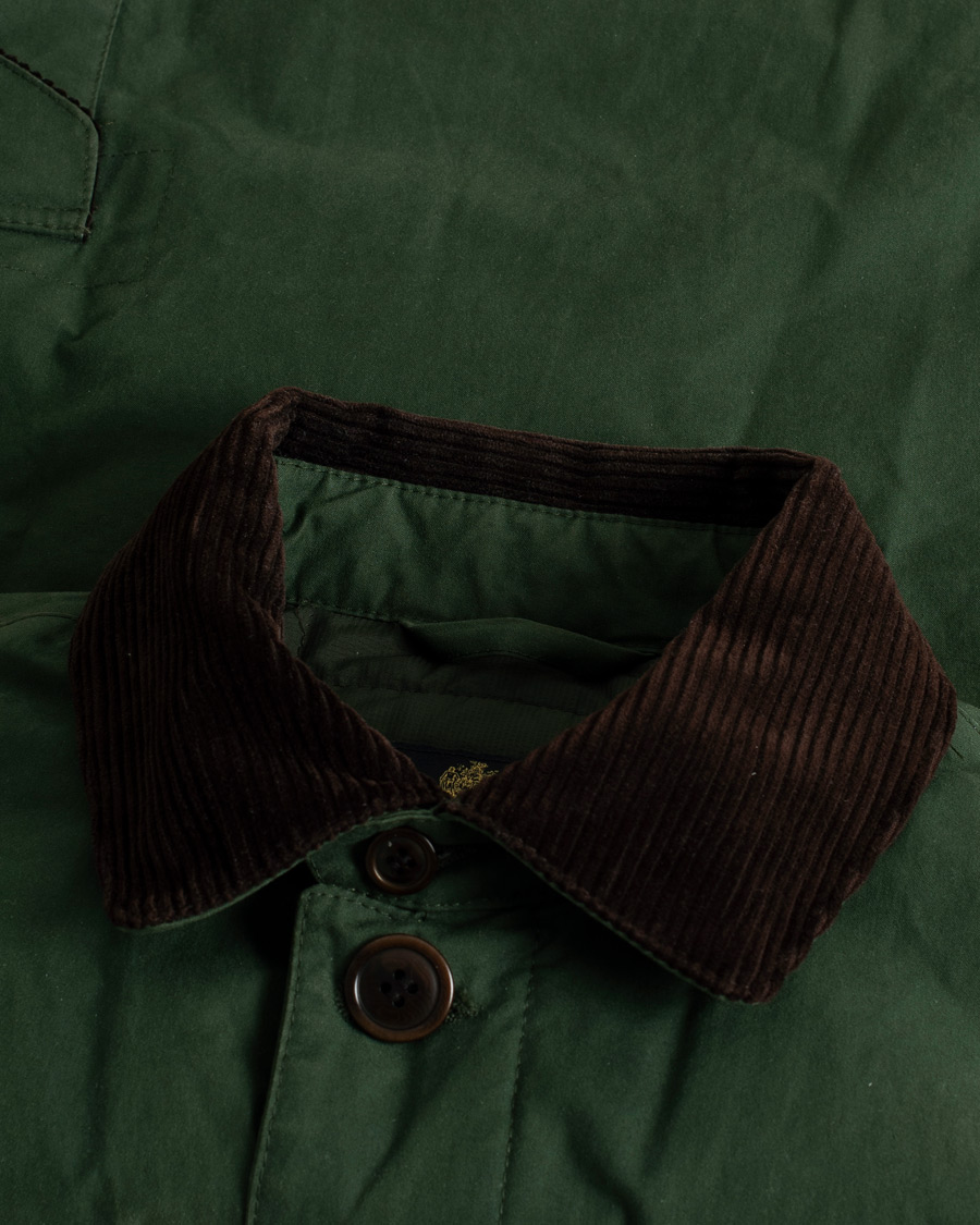 Hombres | Abrigos y chaquetas | Pre-owned | Barbour Gold Standard Polkerris Padded Shirt Jacket Sage