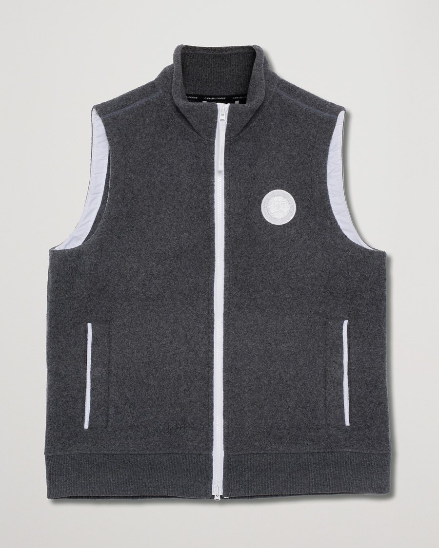 Hombres | Abrigos y chaquetas | Pre-owned | Canada Goose Mersey Fleece Vest Quarry Grey
