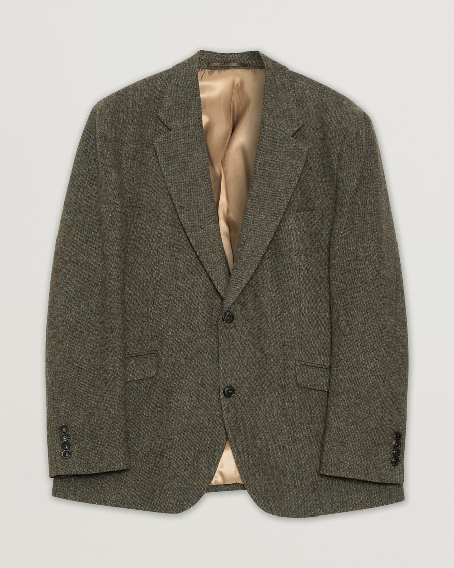 Hombres | Blazers | Pre-owned | Walker Slater William Shetland Tweed Jacket Moss Donegal 56