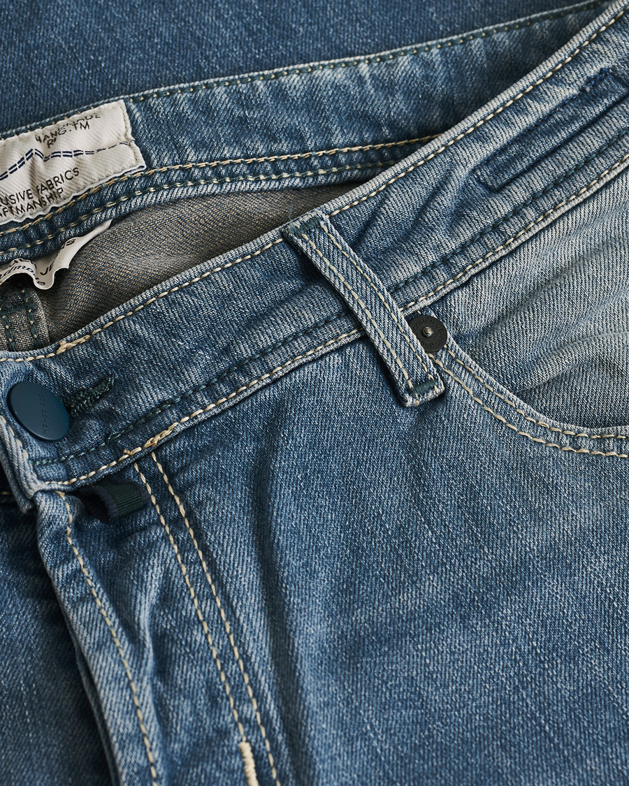 Hombres | Vaqueros | Pre-owned | Jacob Cohën Nick 622 Slim Fit Stretch Jeans Light Blue W38